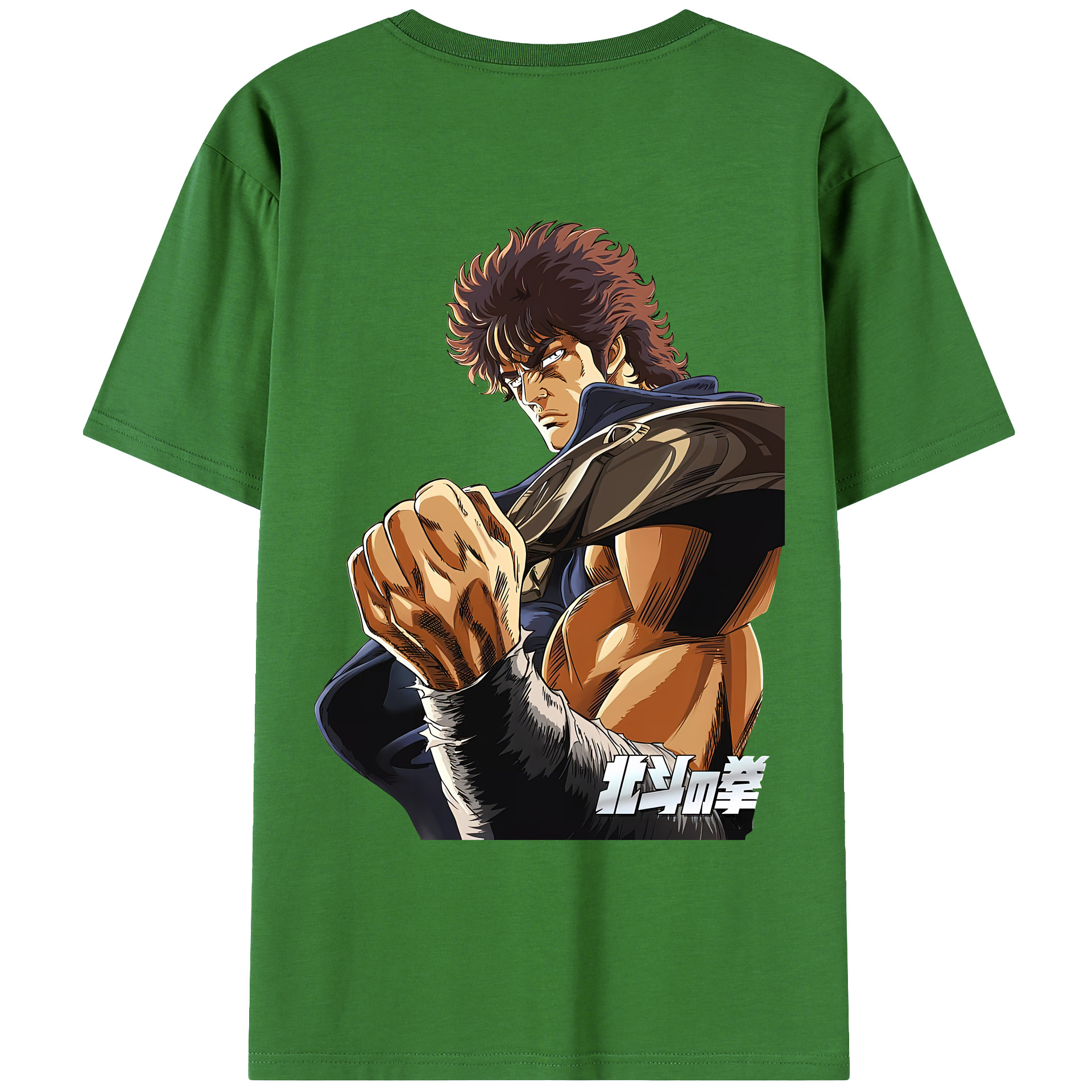 （画像用） 北斗の拳 Fist of the North Star レディース半袖Tシャツ(バックプリント)